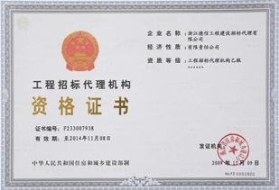 開招標代理公司需要辦理的手續